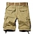 cheap Hiking Trousers &amp; Shorts-Men&#039;s Cargo Shorts Tactical Shorts Camo Military Summer Outdoor 10&quot; Regular Fit Shorts Ripstop Breathable Multi Pockets Sweat wicking Knee Length Camouflage Blue Jungle camouflage Hunting Fishing