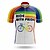 abordables Maillots Hombre-21Grams Hombre Maillot de Ciclismo Manga Corta Bicicleta Camiseta con 3 bolsillos traseros MTB Bicicleta Montaña Ciclismo Carretera Transpirable Suave Secado rápido Bolsillo trasero Negro Blanco
