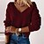 cheap Sweaters-Women&#039;s Pullover Sweater Jumper Knit Knitted V Neck Solid Color Home Daily Basic Elegant Winter Fall Green Black S M L / Long Sleeve / Casual / Regular Fit / Going out