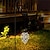 Недорогие Подсветки дорожки и фонарики-солнечные фонари открытый солнечный садовый свет водонепроницаемые подвесные солнечные фонари ретро полые солнечные прожекторы с ручкой для двора забор из дерева патио ландшафтное освещение