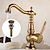 abordables Classiques-robinet de lavabo de salle de bain centerset en laiton centerset mitigeur un trou robinets de bain