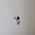 cheap Necklaces &amp; pendants-925 silver plated mutual attraction couples matching necklaces spaceman pendants with magnets 2pcs promise astronaut friends gift jewelry for him and her