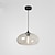 voordelige Eilandlichten-led hanglamp 28 cm enkele design hanglamp glas gegalvaniseerde moderne nordic stijl 110-240 v