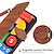 voordelige google geval-telefoon hoesje Voor Google Google Pixel 5 Google Pixel 4 Wallet Card Case Kaarthouder Stofbestendig Schokbestendig Lijnen / golven Effen PU-nahka