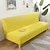 billige Futon sofa cover.-stretch futon sofatrekk grønt deksel elastisk sofa hvit grå vanlig armløs sofamøbelbeskytter solid myk slitesterk vaskbar