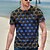 저렴한 남성 티셔츠&amp;탱크 탑-남성용 남여 공용 티셔츠 T 셔츠 3D 인쇄 그래픽 3D 인쇄 플러스 사이즈 크루넥 라운드 넥 캐쥬얼 일상 짧은 소매 탑스 빈티지 스트리트 쉬크 과장된 커스텀 클로버 화이트 퍼플