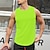 cheap Running Tee &amp; Tank Tops-Men&#039;s Sleeveless Workout Tank Top Running Tank Top Top Athletic Athleisure Summer Spandex Quick Dry Breathable Soft Fitness Gym Workout Running Jogging Sportswear Army Green