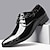 Χαμηλού Κόστους Ανδρικά Oxfords-Ανδρικά Οξφόρδη Παπούτσια Derby Τα επίσημα παπούτσια Φόρεμα Παπούτσια Παπούτσια λουστρίνι Δουλειά Βρετανικό Γραφείο &amp; Καριέρα Πάρτι &amp; Βραδινή Έξοδος Καοτσούκ Φο Δέρμα Δαντέλα μέχρι πάνω Μαύρο