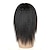cheap Human Hair Capless Wigs-Human Hair Wig Long kinky Straight With Bangs Natural Party Best Quality New Arrival Capless Brazilian Hair Women&#039;s Natural Black #1B 12 inch 14 inch 16 inch Daily Thanksgiving New Year