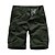 cheap Trousers &amp; Shorts-Men&#039;s Cargo Shorts Hiking Shorts Military Summer Outdoor Regular Fit 10&quot; Ripstop Breathable Quick Dry Multi Pockets Shorts Bottoms Knee Length Black Army Green Cotton Fishing Climbing Camping