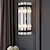 baratos Candeeiros de Parede de interior-aplique de parede LED lâmpadas de parede modernas arandelas de parede quarto sala de jantar aplique de cristal 220-240v 110-120v