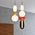 abordables Diseño cluster-Lámpara colgante led de vidrio, luz de isla moderna, luz de noche, 16 cm, diseño único, estilo nórdico, 220-240 v, 110-120 v