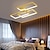 voordelige Dimbare plafondlampen-60 cm led plafondlamp inbouwlampen aluminium gelakte afwerkingen modern 110-120v 220-240v / ce gecertificeerd alleen dimbaar met afstandsbediening