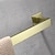 economico Set di accessori da bagno-set di accessori hardware per il bagno, porta accappatoio, portasciugamani autoadesivo in acciaio inossidabile dorato spazzolato, porta asciugamani, porta carta igienica