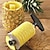 cheap Fruit &amp; Vegetable Tools-Stainless Steel Pineapple Corer Peeler Cutter Easy Fruit Parer Cutting Tool Home Kitchen Western Restaurant Accessories