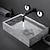 Недорогие Настенный монтаж-смеситель для раковины в ванной комнате - поворотный / настенный с окрашенной отделкой крепление внутри две ручки три отверстиясмесители для ванны