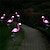 billige Pathway Lights &amp; Lanterns-sollys udendørs led natlys vandtæt flamingo gårdhave lys have græsplæne lampe villa udendørs trail bryllupsferie dekoration landskab lampe