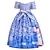 cheap Party Dresses-Kids Girls&#039; Dress Cartoon Short Sleeve Performance Party Princess Beautiful Polyester A Line Dress Summer Spring 4-13 Years Black White Wine