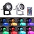 cheap Underwater Lights-LED Pond Pool Lights Underwater Fountain Spotlights Remote Control RGB Waterproof Color Changing 12V LED Beads for Landscape
