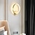 abordables Apliques de pared para interior-Lightinthebox-Lámpara de pared led de estilo nórdico, luces de pared led para sala de estar, dormitorio, luz de pared de cobre, 220-240v, 30/32w