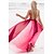 olcso Női ruhák-Női Pántos ruha Maxi hosszú ruha Arcpír rózsaszín Ujjatlan Szivárvány Tavasz Nyár Alkalmi Boho 2022 S M L XL XXL
