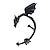 お買い得  アクセサリー-ドラゴン エルフ ハロウィーン小道具 アクセサリー Ear Cuffs 成人 女性用 パンクゴシック ハロウィーン カーニバル マルディグラ 簡単なハロウィンコスチューム