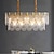 Недорогие Люстры-светодиодный подвесной светильник хрустальный кухонный остров светлый золотой 100 см фонарь дизайн подвесной светильник металлический гальванический современный 220-240 в 110-120 в