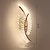 tanie Kinkiety wewnętrzne-Lightinthebox oświetlenie naścienne led kreatywne led nowoczesne kinkiety led salon sypialnia akrylowa lampa ścienna 220-240v 8/16 w