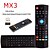 baratos Boxes de TV-Tomada de fábrica mx3-a sem fio 2.4ghz air mouse mini teclado mini tamanho novidade 81 pcs teclas mouse controle remoto de voz inteligente rf teclado sem fio ir aprendizagem