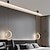 billiga Belysning för köksön-LED-hängande ljus modern nordisk ö ljus sänglampa cirkel ring desgin 20cm metallmålade ytor vardagsrum sovrum matsal 220-240v 110-120v