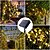 お買い得  太陽光発電-ソーラーパワーストリングライト 50m-400leds 100m-800leds リモコン付き 8モード 点滅 タイミングセット プラグイン デュアルパーパス 感謝祭 クリスマス アウトドア パーティー 庭の装飾 フェアリーライト カスミソウ 24v