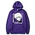 cheap Everyday Cosplay Anime Hoodies &amp; T-Shirts-Inspired by Hunter X Hunter Gon Freecss Killua Zoldyck Cosplay Costume Hoodie Polyester / Cotton Blend Graphic Prints Printing Harajuku Graphic Hoodie For Women&#039;s / Men&#039;s