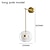 cheap Indoor Wall Lights-LED Wall Lamp Bedside Light Nordic Bubble Model Room Hotel Bedroom Glass Ball Wall Lamp Bedroom Bedside Wall Lamp