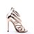 cheap Women&#039;s Sandals-Women&#039;s Sandals Lace Up Sandals Strappy Sandals Stilettos High Heel Flat Heel Stiletto Heel Pointed Toe PU Zipper Solid Colored Almond Black Champagne
