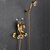 cheap Bathtub Faucets-Bathtub Faucet - Contemporary Antique Brass Wall Installation Brass Valve Bath Shower Mixer Taps