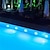 preiswerte Unterwasserlampen-tauchlicht außen unterwasserlampe 13 led rgb tauch ferngesteuertes licht aa batteriebetriebene bunte beleuchtung für vase schüssel gartenparty schwimmbad dekoration