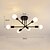 Недорогие Люстры-шары-72 см глобус дизайн геометрические формы встроенные светильники металлический спутник линейный геометрический окрашенная отделка современный художественный скандинавский стиль 110-220В 220-240В