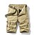 cheap Cargo Shorts-Men&#039;s Cargo Shorts Hiking Shorts Military Summer Outdoor 10&quot; Ripstop Breathable Quick Dry Front Zipper Shorts Bottoms Knee Length Black Army Green Cotton Hunting Fishing Climbing 30 32 34 36 38