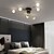 cheap Unique Pendant Lights-LED Ceiling Light Modern Nordic Chandelier 6 8 Heads Flush Mount Lights Metal Artistic Style Modern Style Stylish Painted Finishes 220-240V
