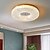 billige Krystalltaklampe-led taklampe akryl rund gulldesign 50cm innfelt lys kobber messing moderne stue soverom spisestue 220-240v 110-120v