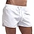 baratos shorts de natação masculinos-Homens Bermuda de Surf Shorts de Natação Calção Justo de Natação Shorts de 3 polegadas Short curto Com Cordão Cintura elástica Design de cordão elástico Côr Sólida Secagem Rápida Curto Esportes