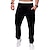 cheap Men&#039;s Active Pants-Men&#039;s Joggers Sweatpants Drawstring Beam Foot Pants / Trousers Thermal Warm Breathable Fitness Gym Workout Running Plus Size Sportswear Activewear Color Block Black Cream Dark Navy