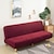 billige Futon sofa cover.-stretch futon sofatrekk grønt deksel elastisk sofa hvit grå vanlig armløs sofamøbelbeskytter solid myk slitesterk vaskbar