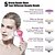 preiswerte Gesichtsreinigungsbürste-5in1 multi functional cuticle remover facial pore cleaner facial massager with 5 head powered by 2 aa battery