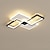 billige GCC Flushmounts og semi-flushmounts-ledet taklampe 37 46 cm geometriske former innfelt lys metall moderne stil geometrisk malte overflater ledet moderne 220-240v