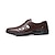 billige Herresandaler-mænds pu lædersandaler sommer fiskesandaler sorte brune sandaler komfort business casual kontor &amp; karriere magic tape sko