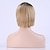 cheap Synthetic Trendy Wigs-Women&#039;s  Synthetic Wig  Natural Straight Layered Haircut Short Hairstyles 2020 With Bangs Wig Ombre Short  Synthetic Hair 10 inch Brown Golden Blonde#16