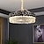abordables Lustres-pendentif led lustre en cristal cercle 60cm 80cm lanterne desgin en acier inoxydable galvanisé moderne 220-240v 110-120v