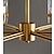 お買い得  シャンデリア-LED ペンダントライトクリスタルシャンデリアユニークなデザイン銅北欧スタイル 4 6 8 12 ヘッド 220-240v 110-120v