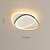 tanie Ściemnialne lampy sufitowe-37/46 cm Figury geometryczne Lampy sufitowe Metal Akryl Styl nowoczesny Geometryczny Malowane wykończenia LED Nowoczesny 110-120V 220-240V / Certyfikat CE